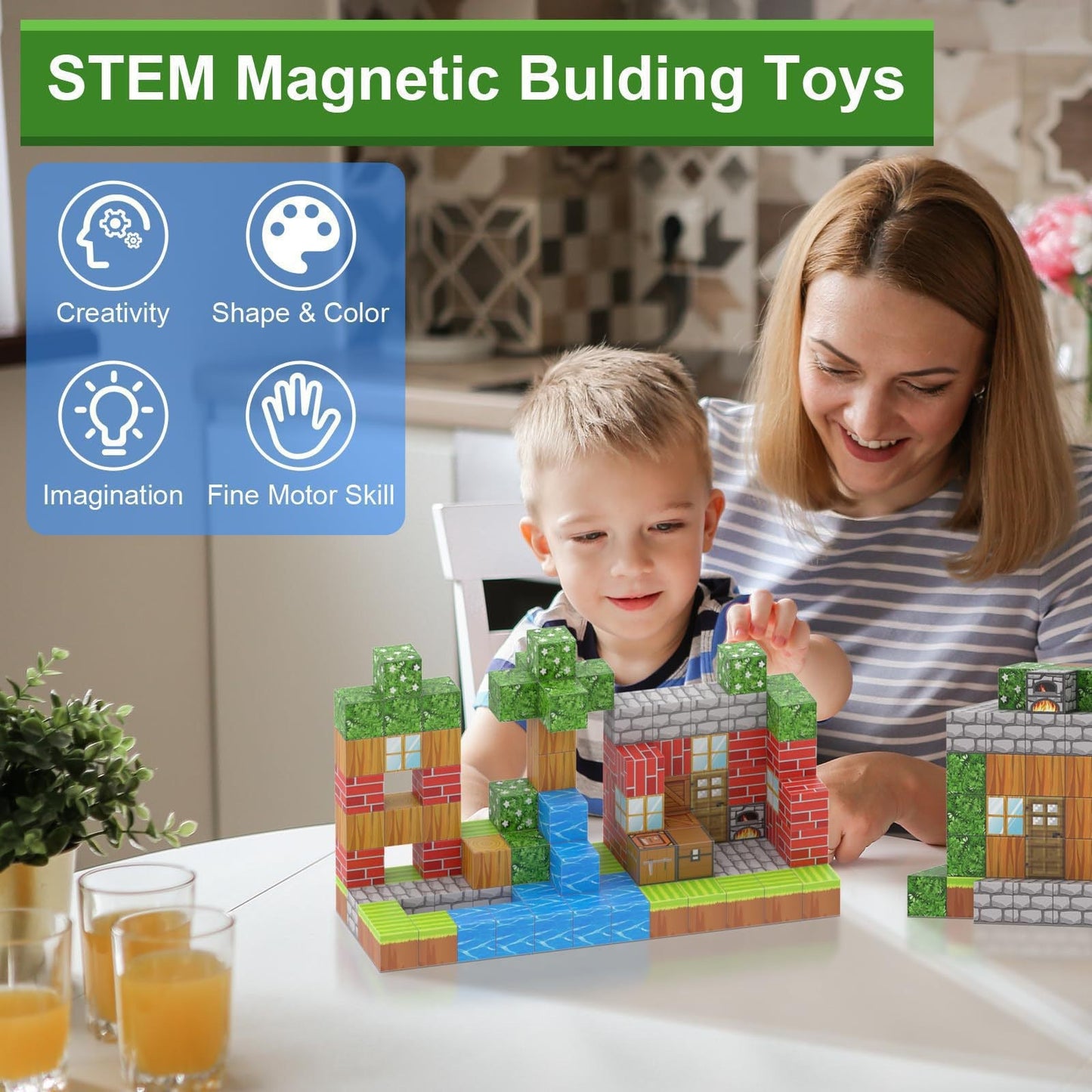 Magnetic Building Blocks