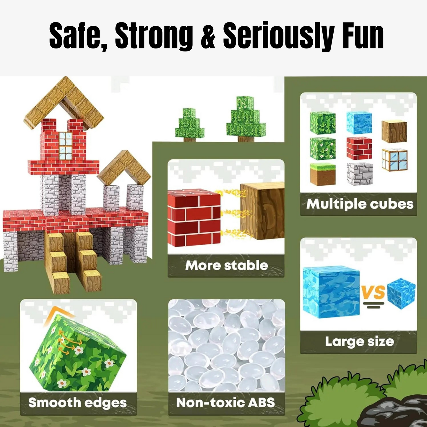 Magnetic Building Blocks